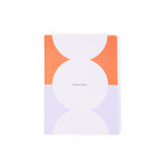 Always Today A5 Notebook | Orange & Lilac Spot