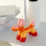 Balloon Dog Candle | Ombre Sunset