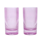 The Stella Highball Glasses | Lilac | Set of 2