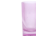 The Stella Highball Glasses | Lilac | Set of 2