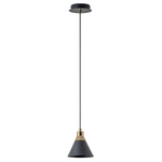 Cone Pendant Ceiling Light | Charcoal Grey