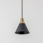 Cone Pendant Ceiling Light | Charcoal Grey