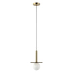 Disk Pendant Ceiling Light | Brass