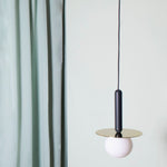 Disk Pendant Ceiling Light | Charcoal Grey