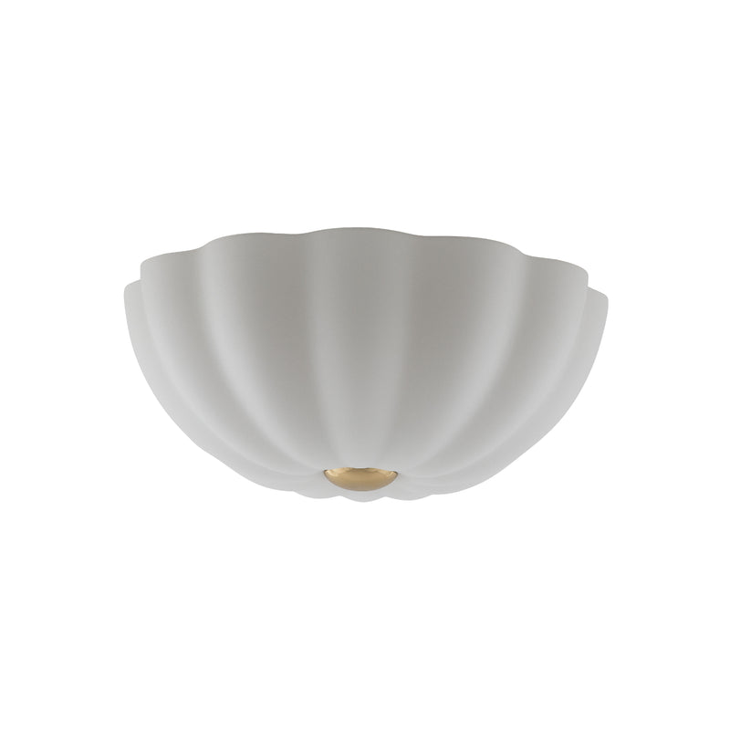 Flower Flush Ceiling Light | White