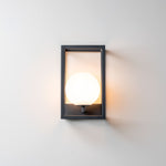 Outdoor Lantern Wall Light | Charcoal Grey