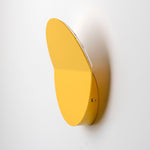 Round Diffuser Wall Light | Yellow