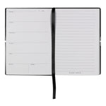 Elegance Storyline A6 Agenda Notebook | Black