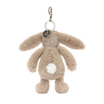 Bashful Beige Bunny Bag Charm