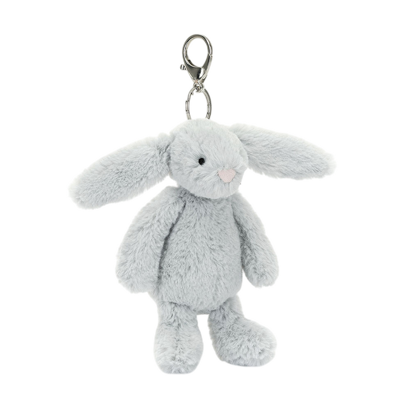 Bashful Silver Bunny Bag Charm