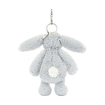 Bashful Silver Bunny Bag Charm