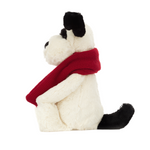 Bashful Winter Puppy Soft Toy