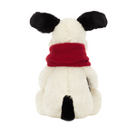 Bashful Winter Puppy Soft Toy