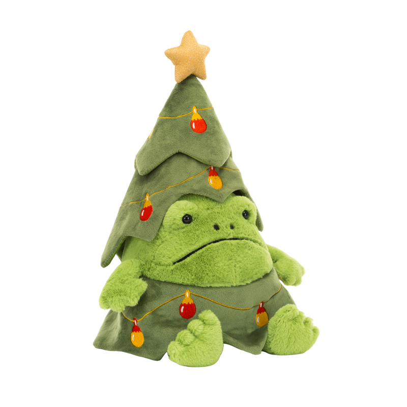 Christmas Tree Ricky Rain Frog Soft Toy