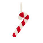 Festive Folly Candy Cane Hanging Decoration