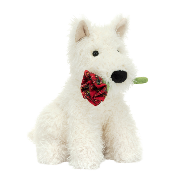 Munro Scottie Dog 'Love You' Soft Toy