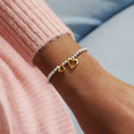 Boxed A Little 'Amazing Auntie' Bracelet | Silver & Gold Plated