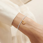 A Little 'Eid Mubarak' Bracelet | Silver & Gold Plated