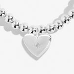 A Little 'First My Mum Forever My Friend' Mother's Day Bracelet | Silver Plated