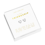 Boxed A Little 'Friendship' Earrings | Silver Plated