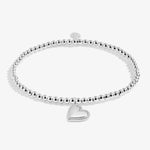 A Little Heart Jewellery Box 'With Love' Bracelet | Silver Plated