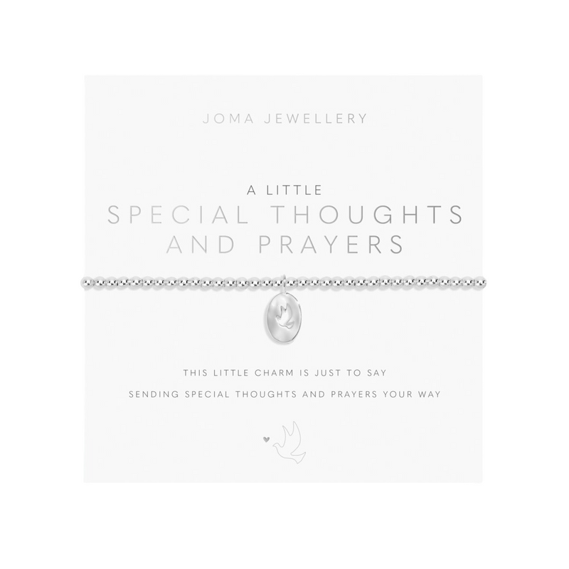 A Little 'Special Thoughts And Prayers' Bracelet | Silver Plated