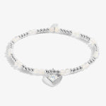 Birthstone A Little 'June' Moonstone Bracelet | Silver Plated