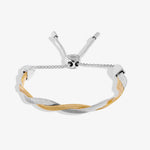 Bracelet Bar Twisted Snake Bracelet | Silver & Gold Plated