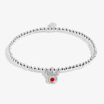 Children's Christmas A Little 'Rudolph The Reindeer' Bracelet | Silver Plated