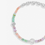 Children's Happy Little Moments 'Be Happy' Bracelet | Silver Plated