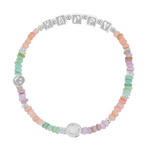 Children's Happy Little Moments 'Be Happy' Bracelet | Silver Plated