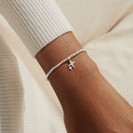 Christmas A Little 'Season To Sparkle' Bracelet | Silver Plated