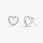 Christmas Bauble Boxed 'With Love' Earrings | Silver Plated