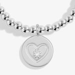 Christmas Cracker Boxed 'With Love' Bracelet | Silver Plated