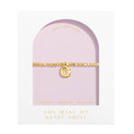 Dolce Vita 'You Make My Heart Smile' Bracelet | Gold Plated