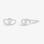 From The Heart 'Friendship' Earrings | Silver Plated