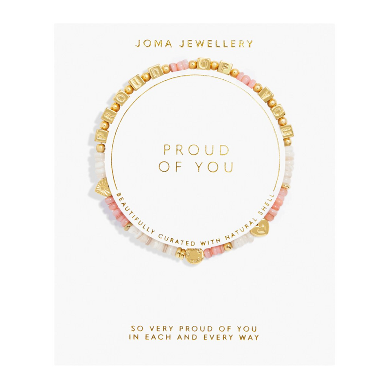 Happy Little Moments 'Proud of You' Bracelet | Gold Plated