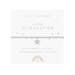 Kids' A Little 'Gymnastics' Bracelet | Silver Plated