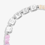 Kids' Happy Little Moments 'Lovely Daughter' Bracelet | Silver Plated