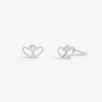 Life's A Charm 'Love' Earrings | Silver Plated | Set of 3