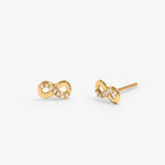 Lumia Infinity Earrings | Gold Plated