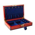 Eden Snakes Lacquer Jewellery Box | Orange