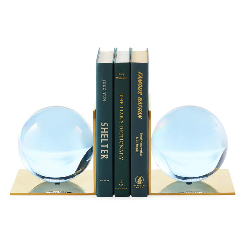 Globo Bookend Set | Blue