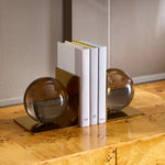 Globo Bookend Set | Smoke