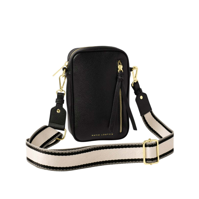 Hallie Crossbody Bag | Black | Small