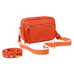 Hallie Crossbody Bag | Deep Orange