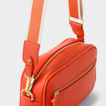 Hallie Crossbody Bag | Deep Orange