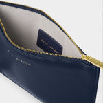 Hallie Wristlet Pouch | Midnight Blue