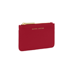 Hana Coin & Card Holder | Garnet Red