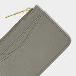 Hana Coin & Card Holder | Graphite Green